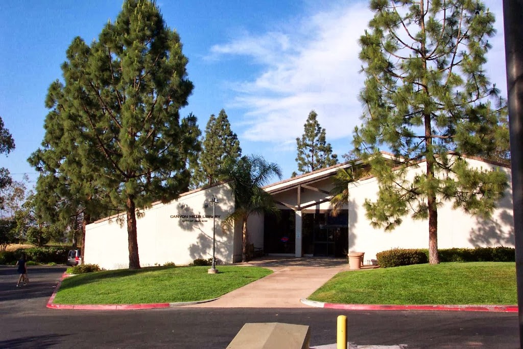 Canyon Hills Branch | 400 S Scout Trail, Anaheim, CA 92807, USA | Phone: (714) 765-6444