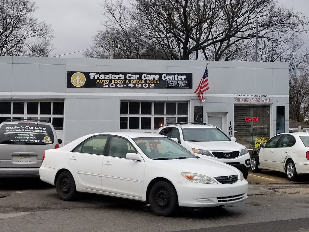 Fraziers Car Care | 1604 W Main St, Franklin, TN 37064, USA | Phone: (615) 506-4902