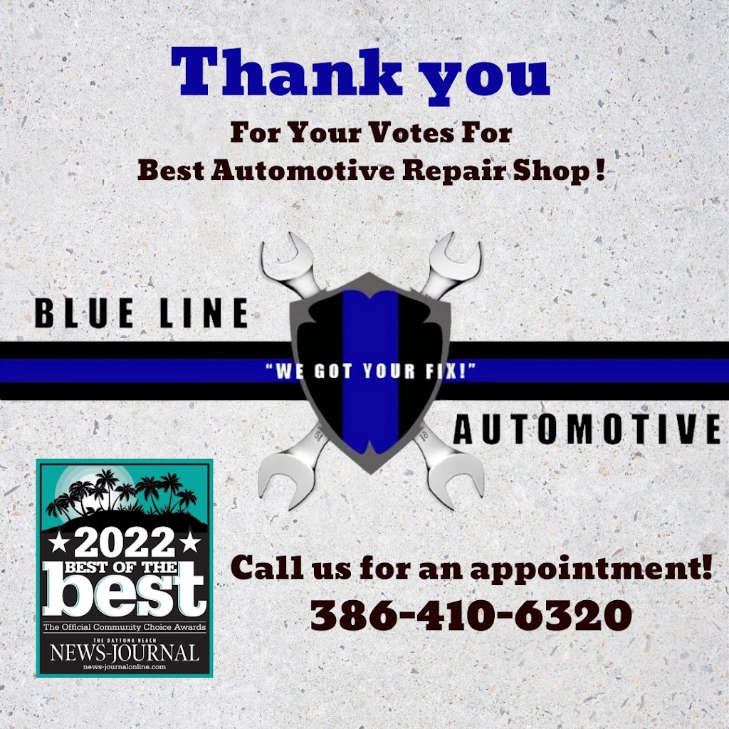 Blue Line Automotive | 3290 S Ridgewood Ave, Edgewater, FL 32141, USA | Phone: (386) 410-6320