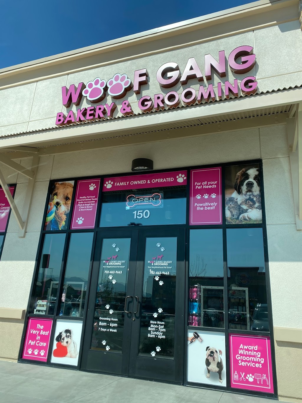 Woof Gang Bakery & Grooming Skye Canyon | 9630 W Skye Canyon Park Dr Suite 150, Las Vegas, NV 89166, USA | Phone: (702) 462-9663