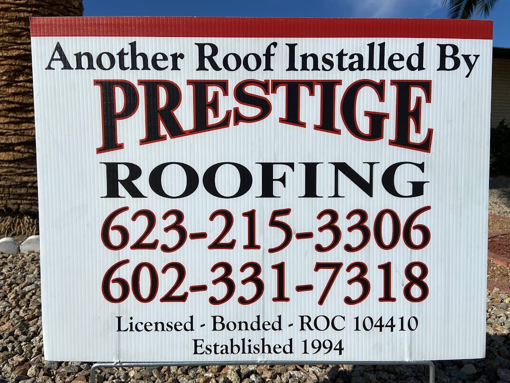 Prestige Roofing | 6314 W Turquoise Ave, Glendale, AZ 85302, USA | Phone: (623) 215-3306