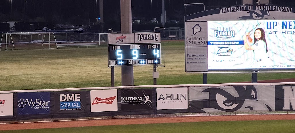 UNF Softball Complex | Jacksonville, FL 32224, USA | Phone: (904) 620-1000