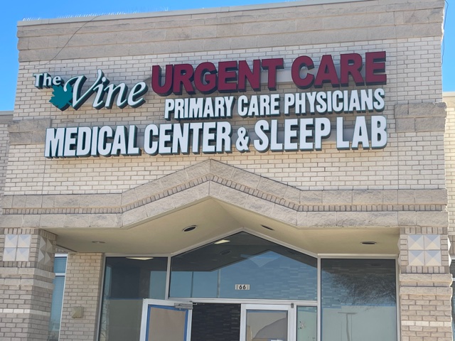 The Vine Medical Center & Sleep Lab Urgent Care Center | 1661 Eastchase Pkwy, Fort Worth, TX 76120, USA | Phone: (817) 449-2555