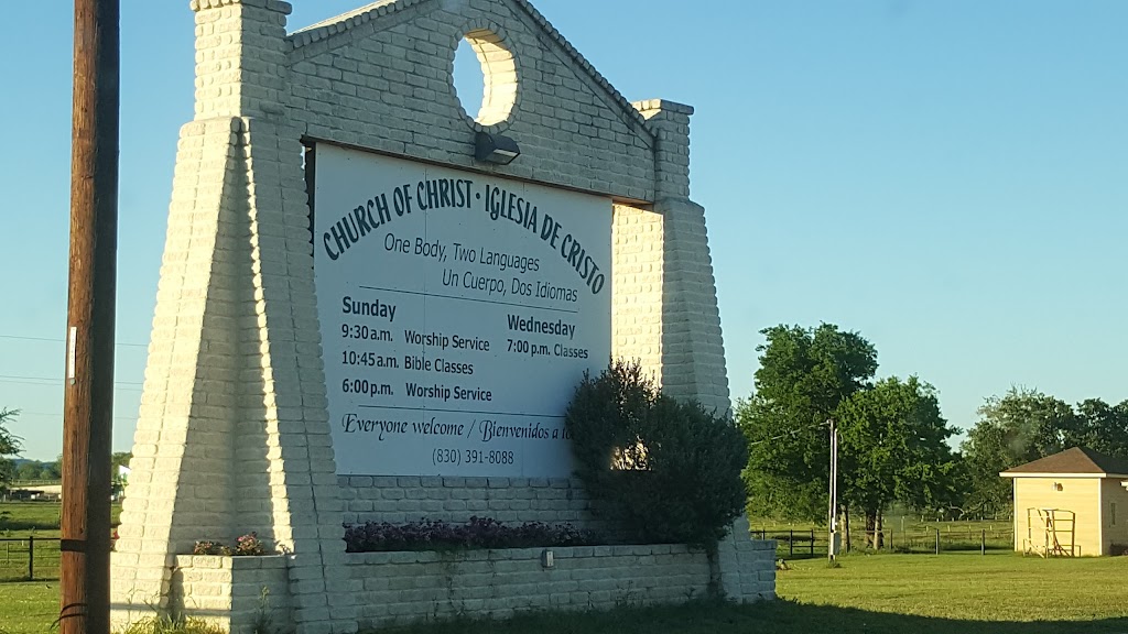 Stockdale Church of Christ | 633 Texas Hwy 123 N, Stockdale, TX 78160, USA | Phone: (830) 391-8088
