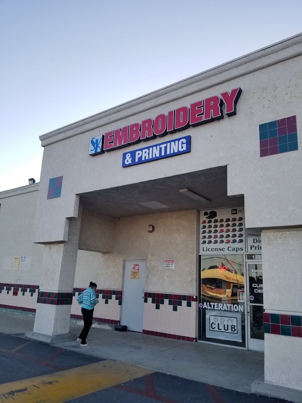S K Embroidery | 15931 Pioneer Blvd, Norwalk, CA 90650, USA | Phone: (562) 924-5079