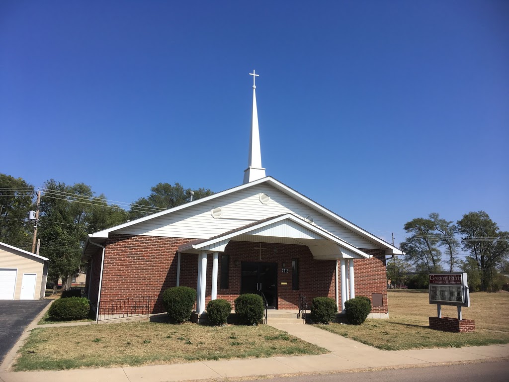 Greater Faith Christian Fellowship | 2715 Missouri Ave, East St Louis, IL 62205, USA | Phone: (618) 271-7001