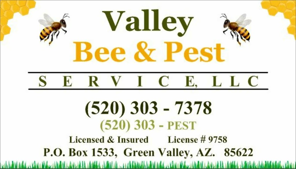 Valley Bee & Pest Service, LLC | 648 N Highlands Grove Ln, Sahuarita, AZ 85629, USA | Phone: (520) 303-7378