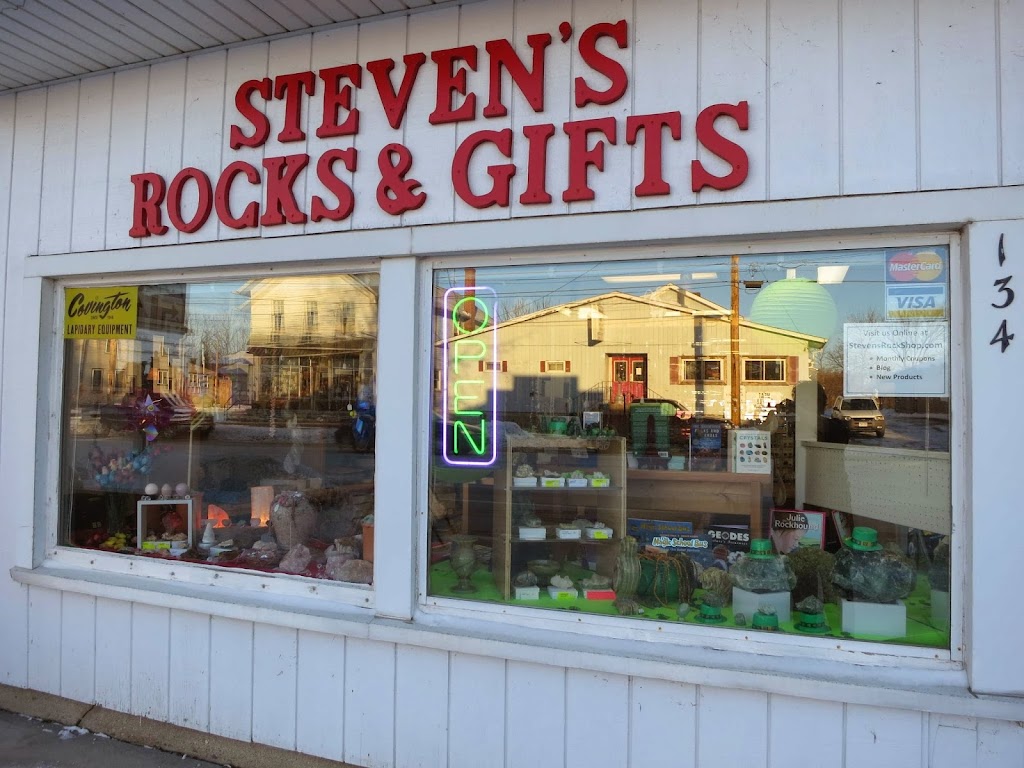 Stevens Rocks & Gifts | 134 E Main St, Marshall, WI 53559, USA | Phone: (608) 655-1011