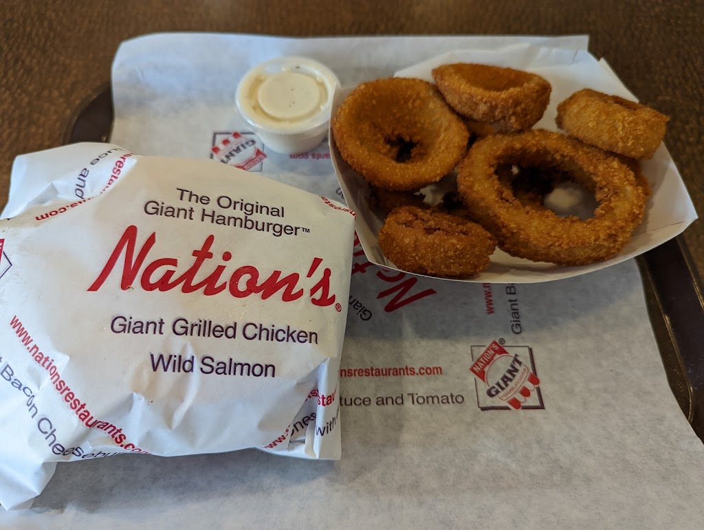 Nations Giant Hamburgers & Great Pies | 5213 Mowry Ave, Fremont, CA 94538, USA | Phone: (510) 797-3211