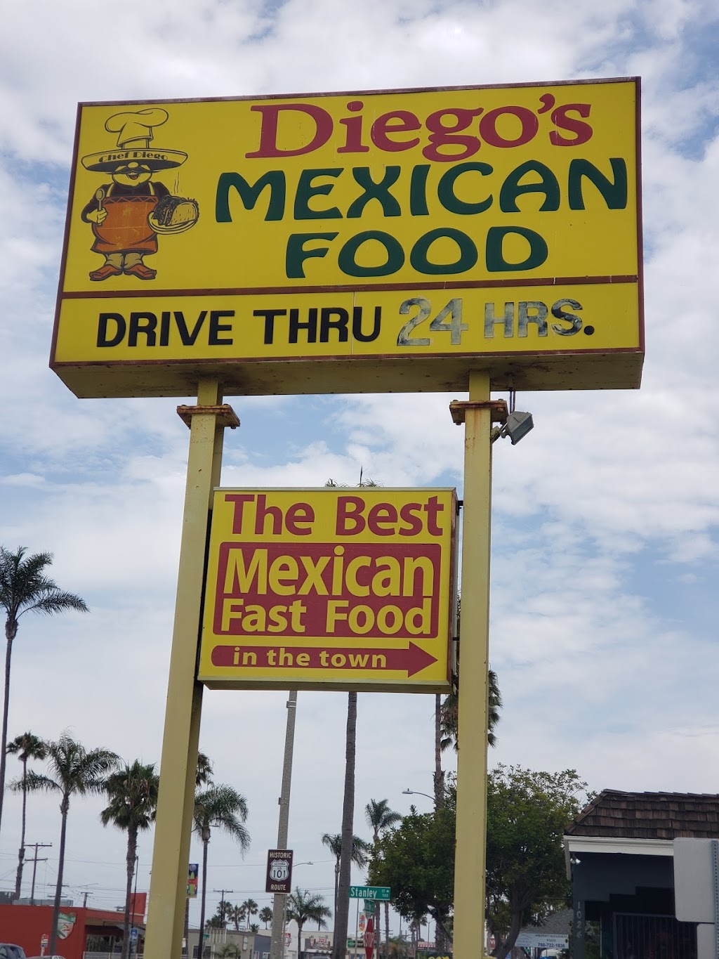 Diegos Mexican Food | 1030 S Coast Hwy, Oceanside, CA 92054, USA | Phone: (760) 721-1985