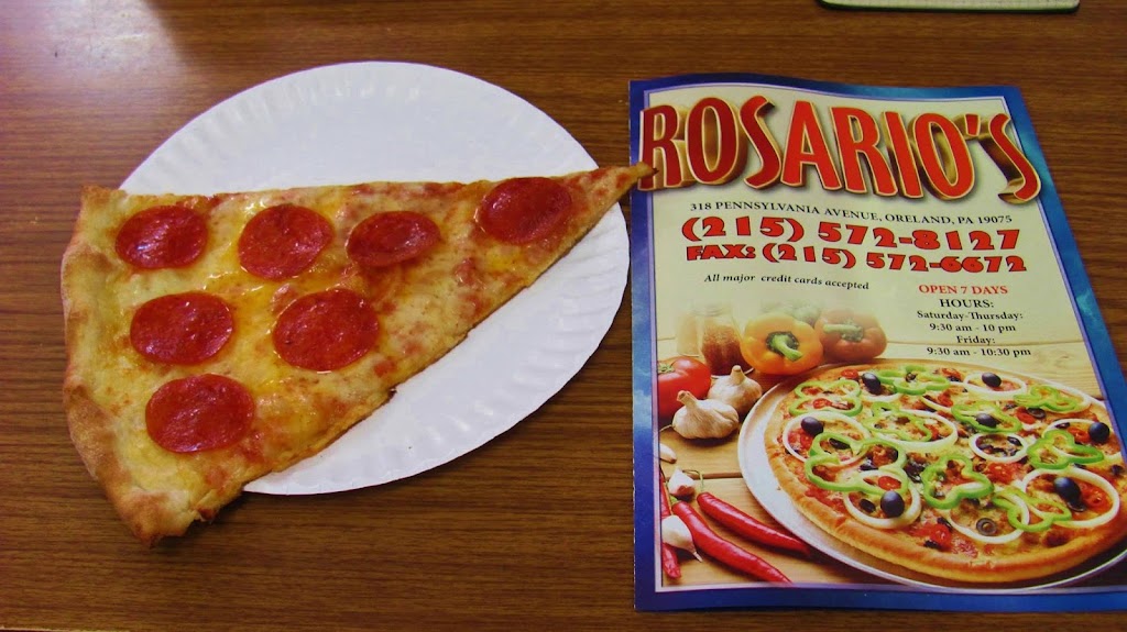 Rosarios Pizza | 318 Pennsylvania Ave, Oreland, PA 19075, USA | Phone: (215) 572-8127