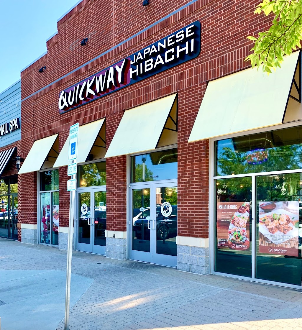 Quickway Japanese Hibachi | 2450 Market St NE Unit 805, Washington, DC 20018, USA | Phone: (202) 481-0118