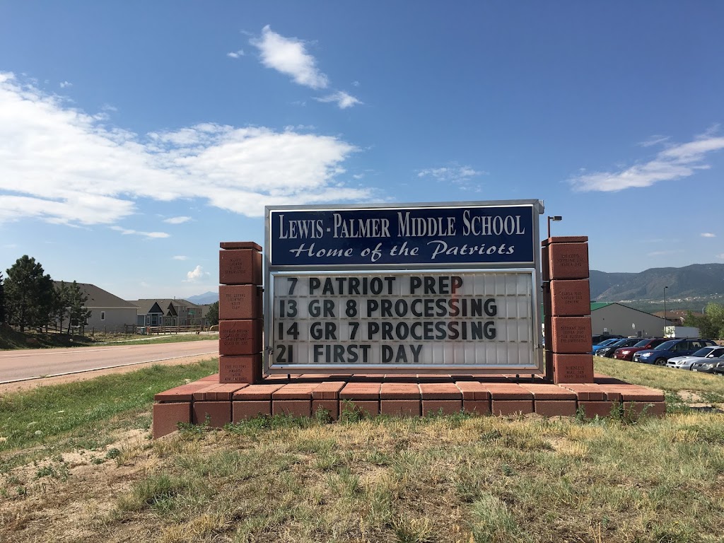 Lewis-Palmer Middle School | 1776 Woodmoor Dr, Monument, CO 80132, USA | Phone: (719) 488-4776