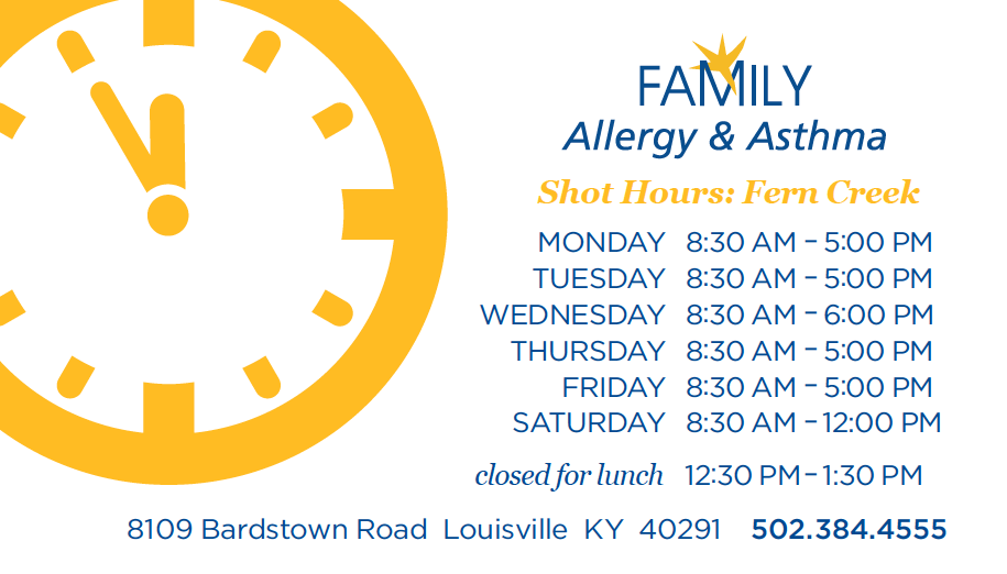 Family Allergy & Asthma - Fern Creek | 8109 Bardstown Rd, Louisville, KY 40291, USA | Phone: (502) 384-4555