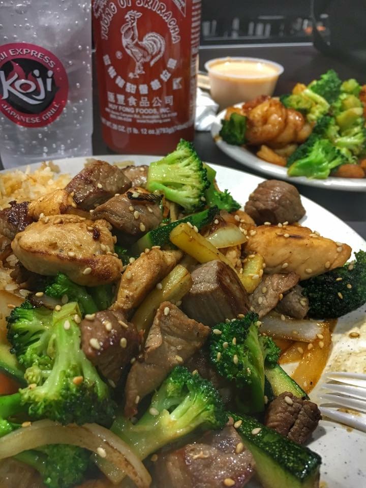 Koji Express Japanese Grill - West | 3284 Franklin Rd, Murfreesboro, TN 37128, USA | Phone: (615) 895-2220