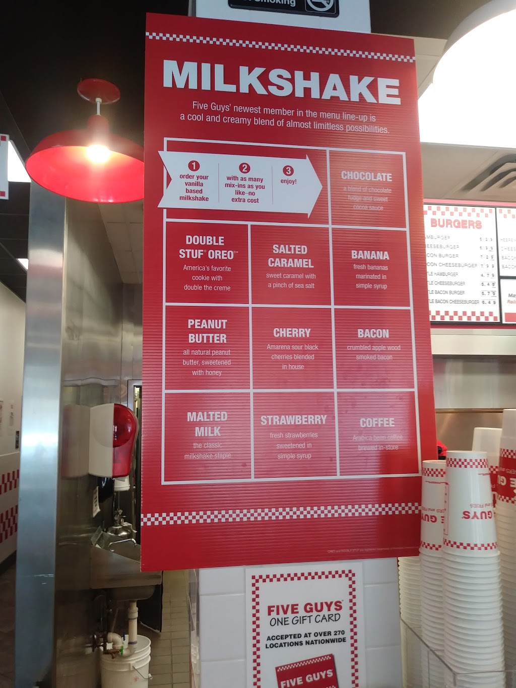 Five Guys | 233 Main St, Madison, NJ 07940, USA | Phone: (973) 845-4295