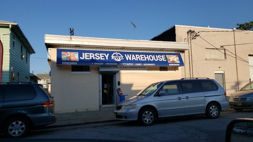 Jersey Warehouse | 15 E 16th St, Paterson, NJ 07524, USA | Phone: (973) 341-4918