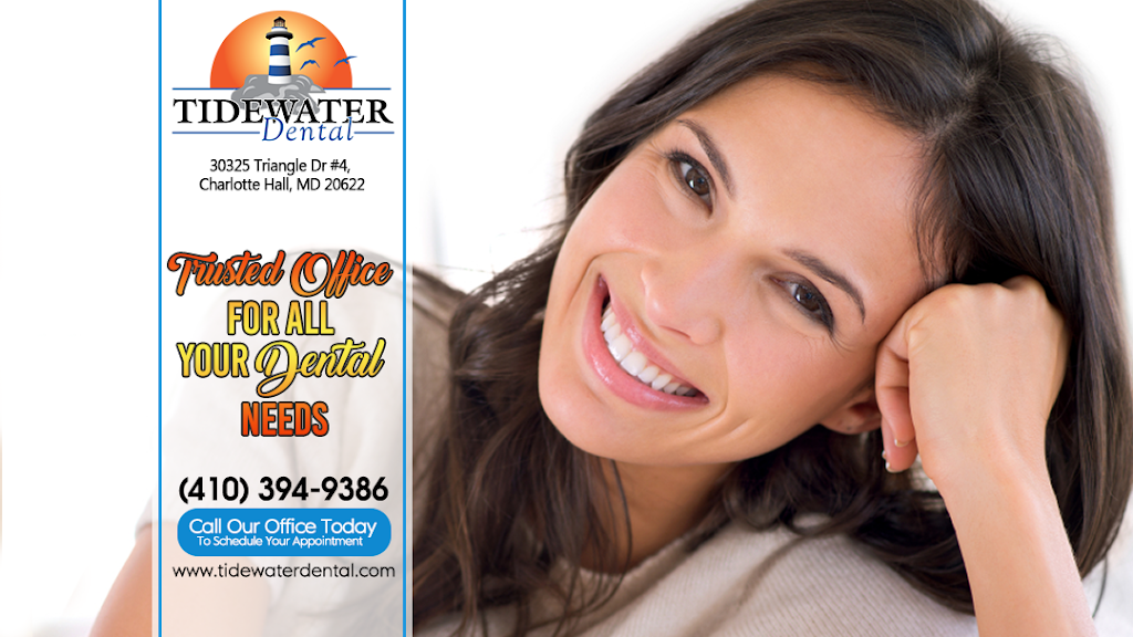 Tidewater Dental of Charlotte Hall | 30320 Triangle Dr, Charlotte Hall, MD 20622, USA | Phone: (410) 394-9386