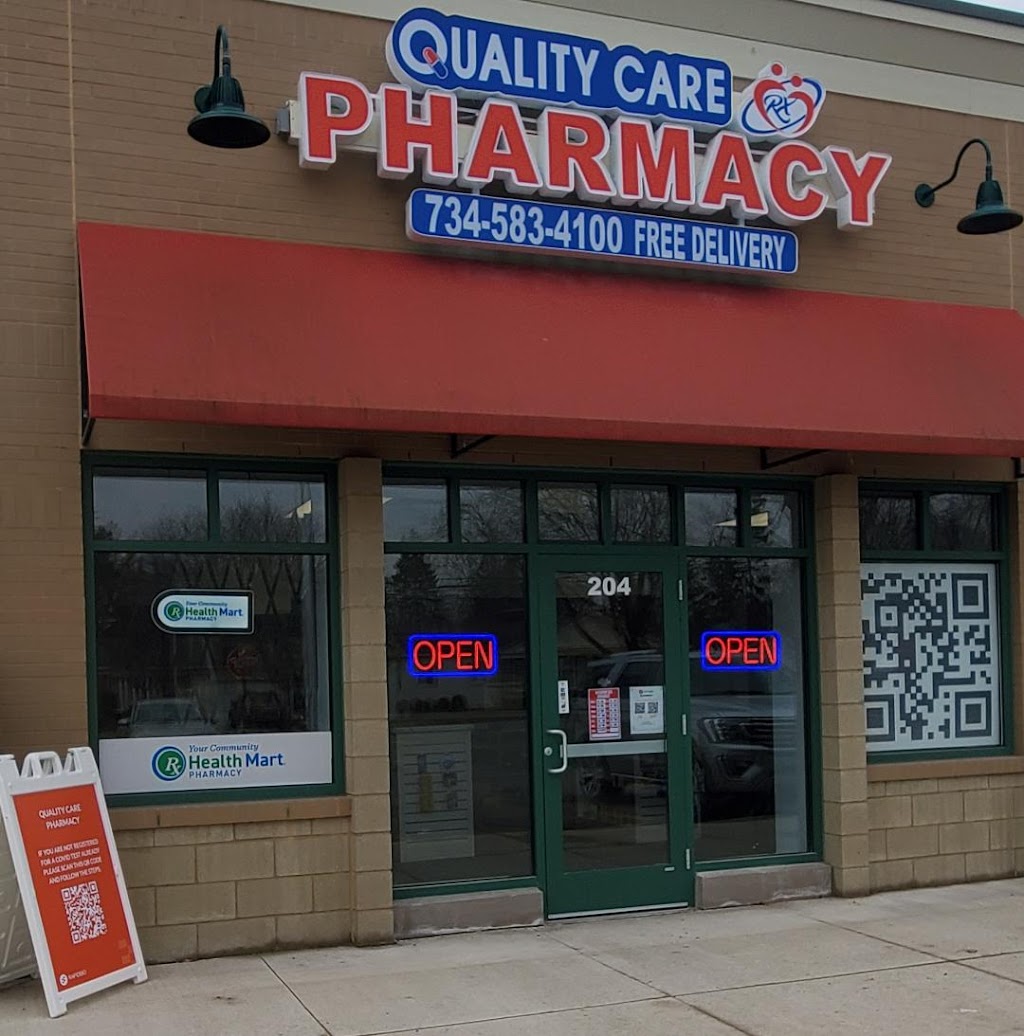 Quality care pharmacy | 204 E Columbia Ave, Belleville, MI 48111, USA | Phone: (734) 583-4100