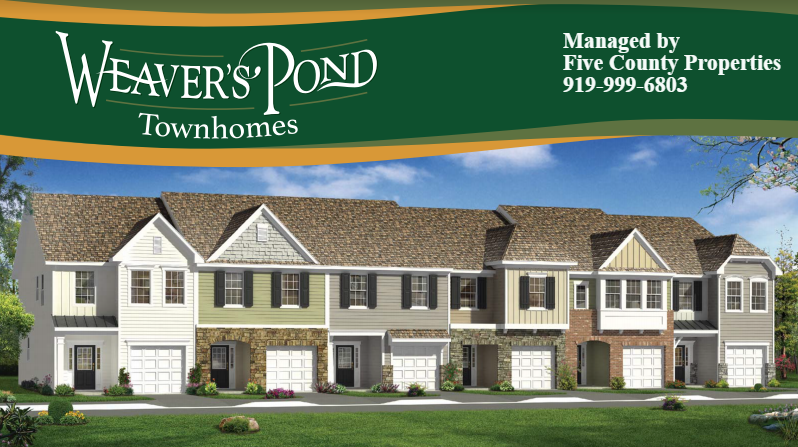 Weavers Pond Townhomes | 2100 Zebulon Rd, Zebulon, NC 27597, USA | Phone: (919) 999-6803