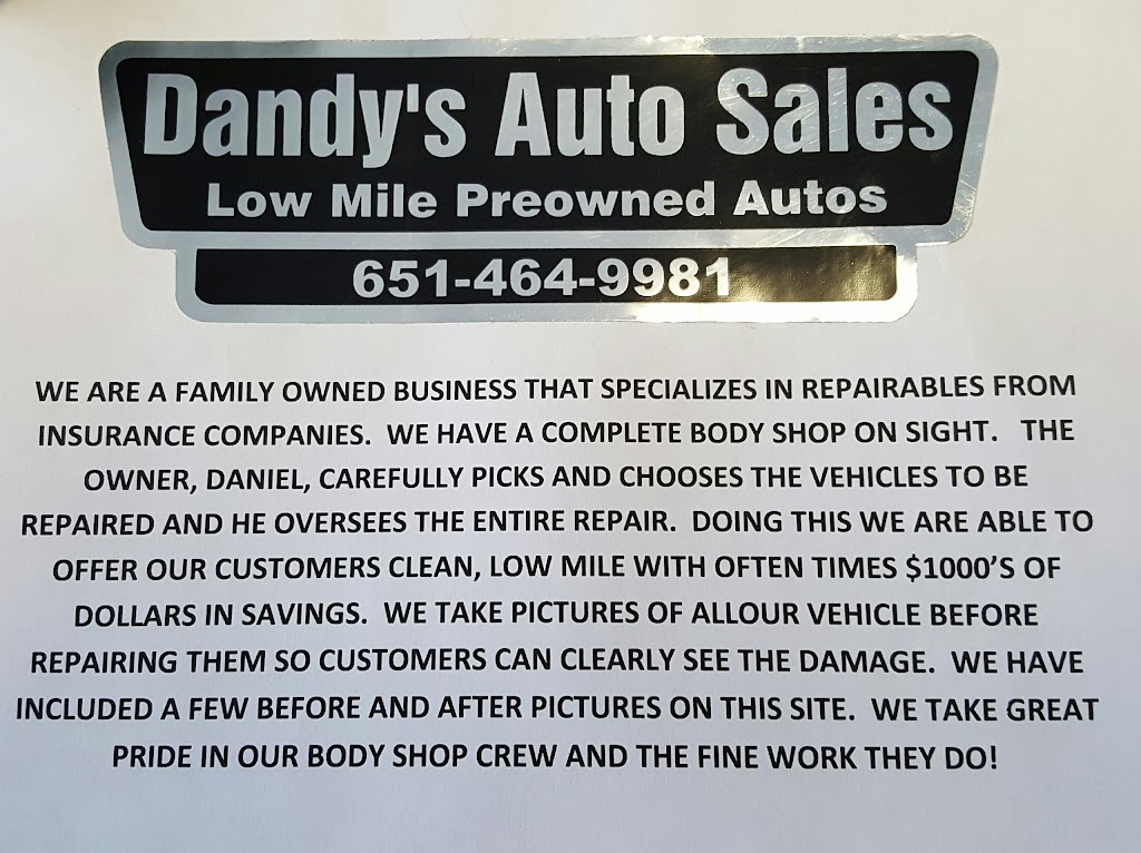 Dandy Auto Sales | 20 NW 5th Ave, Forest Lake, MN 55025, USA | Phone: (651) 464-9981