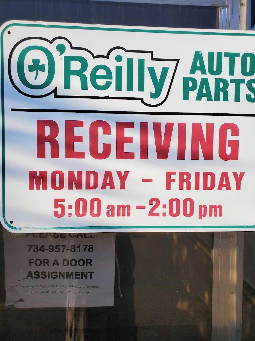 OReilly Auto Parts Distribution Center | 8080 Haggerty Rd, Belleville, MI 48111, USA | Phone: (734) 957-8080