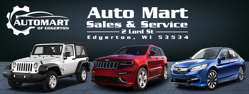 Auto Mart | 2 Lord St, Edgerton, WI 53534, USA | Phone: (608) 404-4670