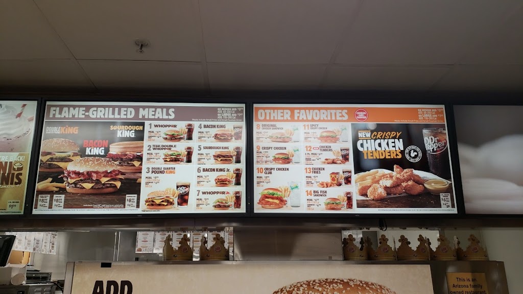 Burger King | 3490 N Litchfield Rd, Goodyear, AZ 85395, USA | Phone: (623) 535-5426