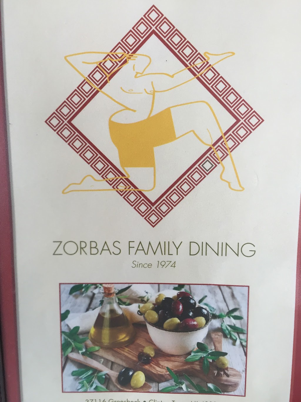 Zorbas Family Dining | 37116 S Groesbeck Hwy, Clinton Twp, MI 48036, USA | Phone: (586) 465-4131