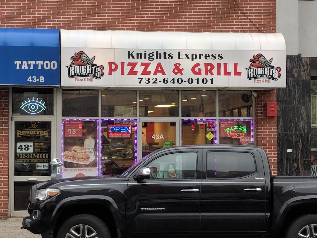 Knights Express Pizza & Grill | 43A Easton Ave, New Brunswick, NJ 08901, USA | Phone: (732) 640-0101