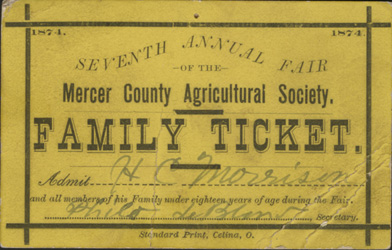 Mercer County Historical Msm | 130 E Market St, Celina, OH 45822, USA | Phone: (419) 586-6065