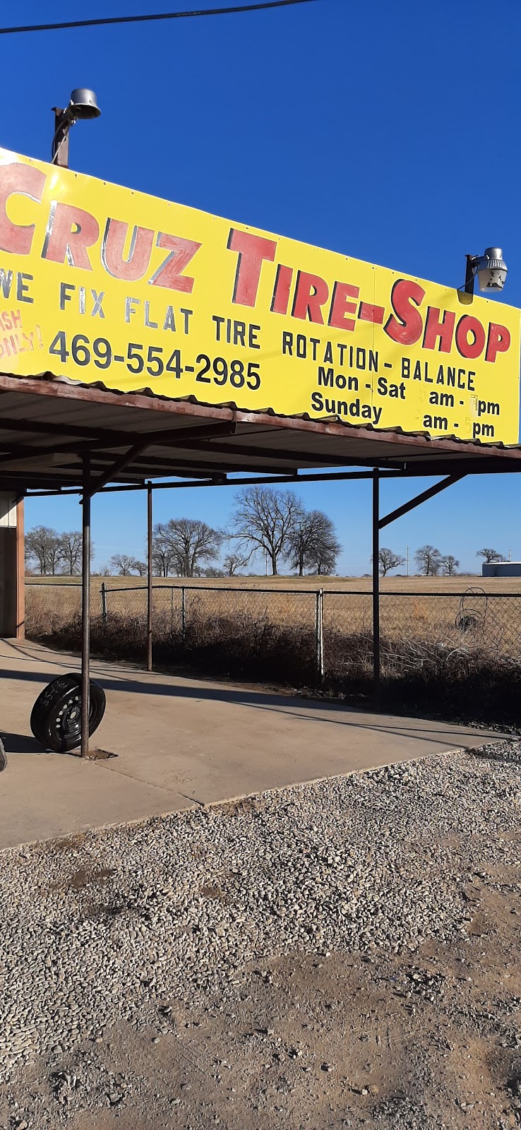 Cruz Tire Shop | 4391 Farm to Market Rd 720, Aubrey, TX 76227, USA | Phone: (469) 554-2985