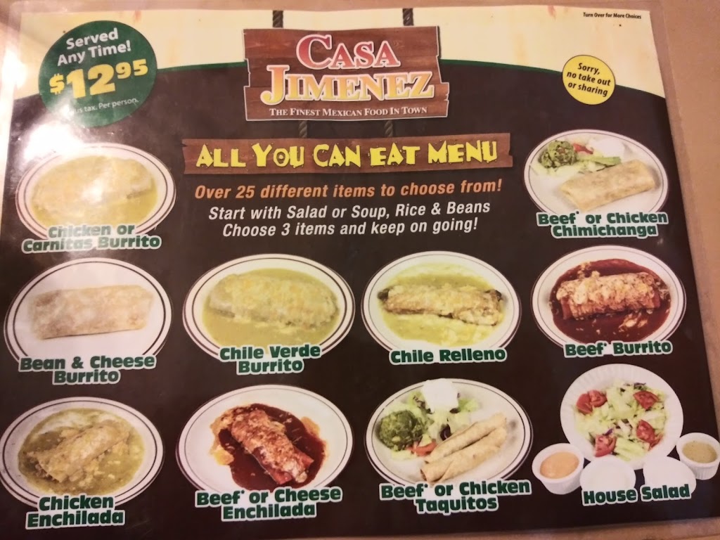 Casa Jimenez Mexican Grill | 2964 Rubidoux Blvd, Riverside, CA 92509 | Phone: (951) 788-0450