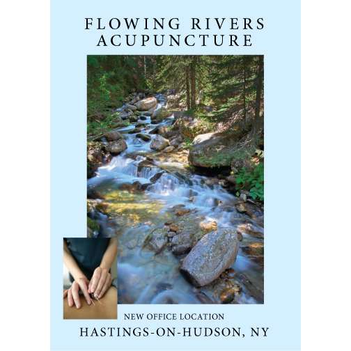 Flowing Rivers Acupuncture | 601 Warburton Avenue Rear Office, 603 Warburton Ave, Hastings-On-Hudson, NY 10706, USA | Phone: (914) 572-1559