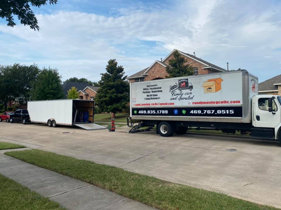 R & J Moving Co LLC | 14534 Sunrose Ln, Farmers Branch, TX 75234, USA | Phone: (469) 767-0515