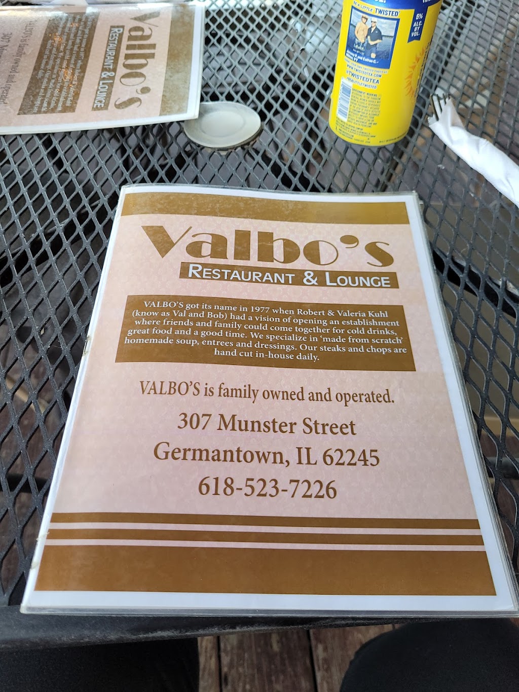 Valbos Restaurant | 307 Munster St, Germantown, IL 62245, USA | Phone: (618) 523-7226