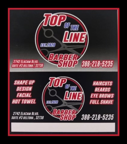 Top Of The Line Barber Shop | 2742 Elkcam Blvd Suite 3, Deltona, FL 32738, USA | Phone: (386) 218-5235