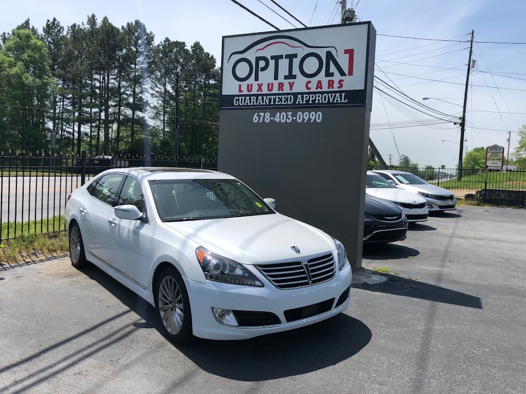 Option 1 Luxury Cars | 1584 Roswell Rd ste 210, Marietta, GA 30062, USA | Phone: (678) 403-0990