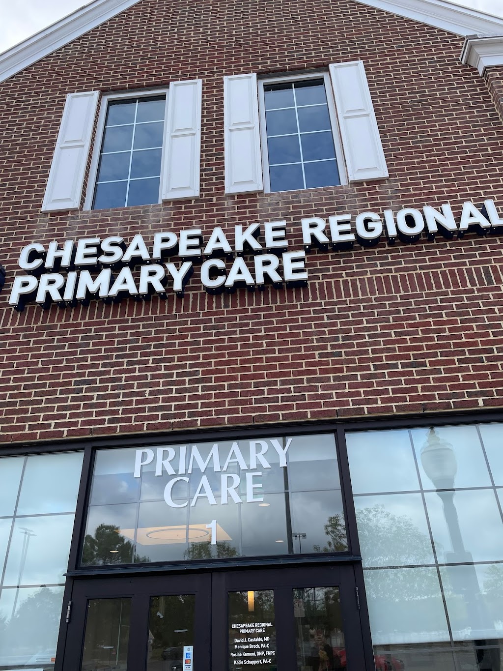 Chesapeake Regional Primary Care - Grassfield | 648 Grassfield Pkwy Suite 1, Chesapeake, VA 23323, USA | Phone: (757) 312-6797