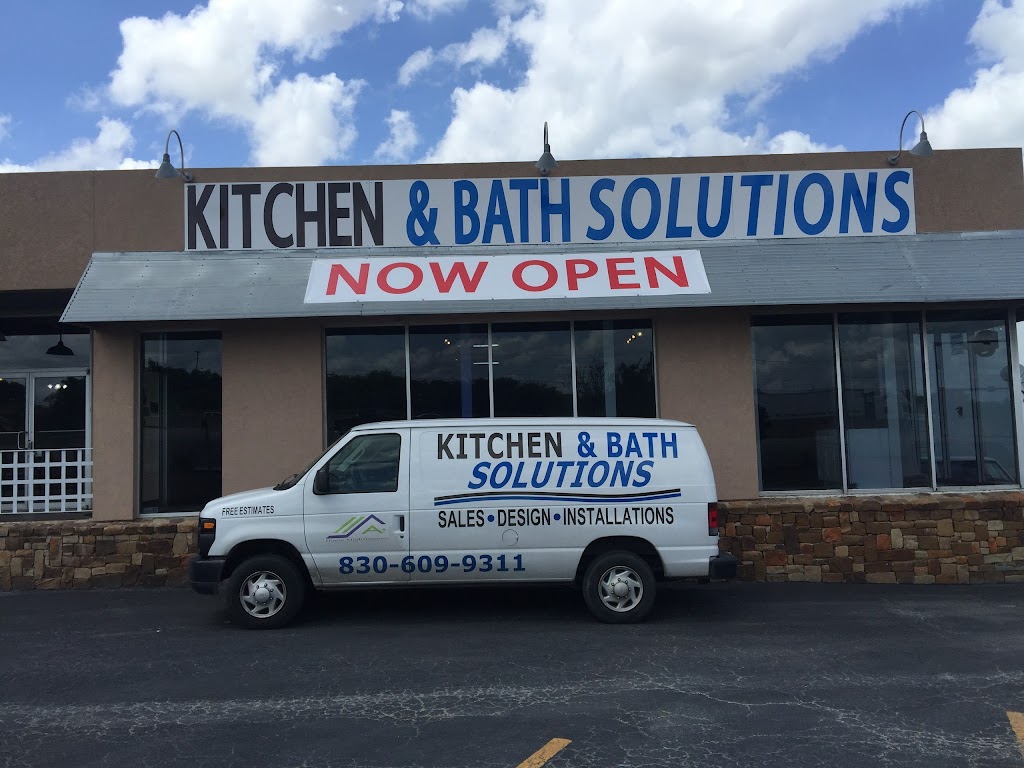 Kitchen & Bath Solutions Showroom, Design, & Remodeling Center | 3702 IH, 35 South, #108, New Braunfels, TX 78132, USA | Phone: (830) 609-9311