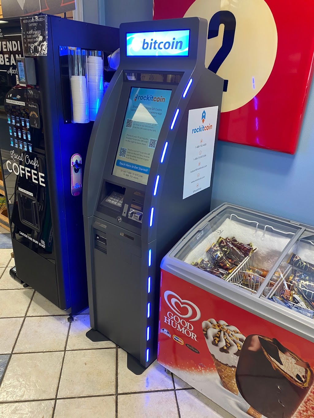 RockItCoin Bitcoin ATM | 1731 N El Camino Real, San Clemente, CA 92672, USA | Phone: (888) 702-4826