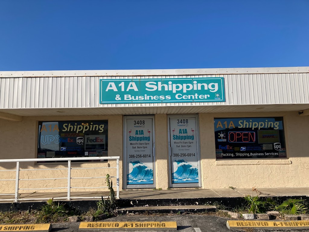 A1A Shipping & Business Center | 3408 S Atlantic Ave, Daytona Beach Shores, FL 32118, USA | Phone: (386) 256-6014