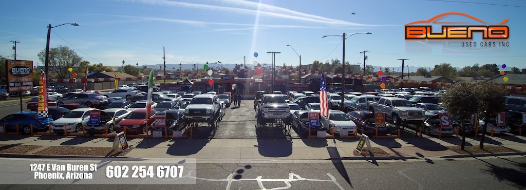 Bueno Used Cars, Inc. | 1247 E Van Buren St, Phoenix, AZ 85006, USA | Phone: (602) 254-6707