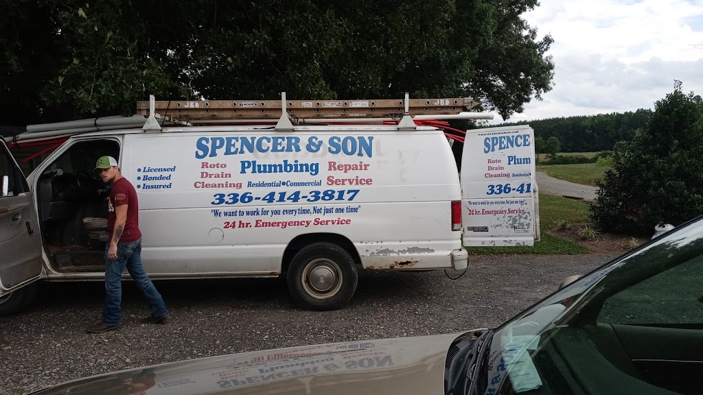 Spencer & Son Plumbing | 1050 Spencer Orchard Rd, Walnut Cove, NC 27052, USA | Phone: (336) 414-3817