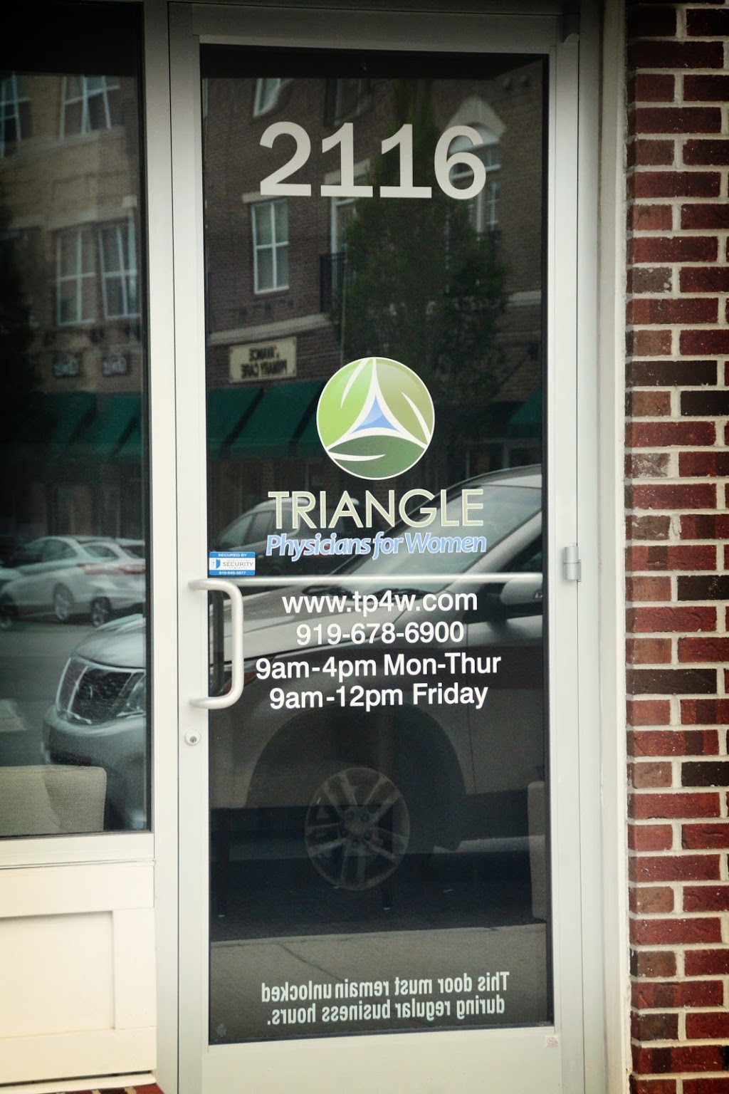 Triangle Physicians for Women | 2116 Werrington, Holly Springs, NC 27540, USA | Phone: (919) 678-6900