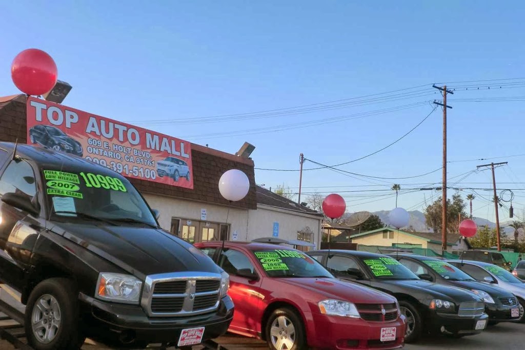 TOP AUTO MALL | 609 E Holt Blvd, Ontario, CA 91761, USA | Phone: (909) 285-4849