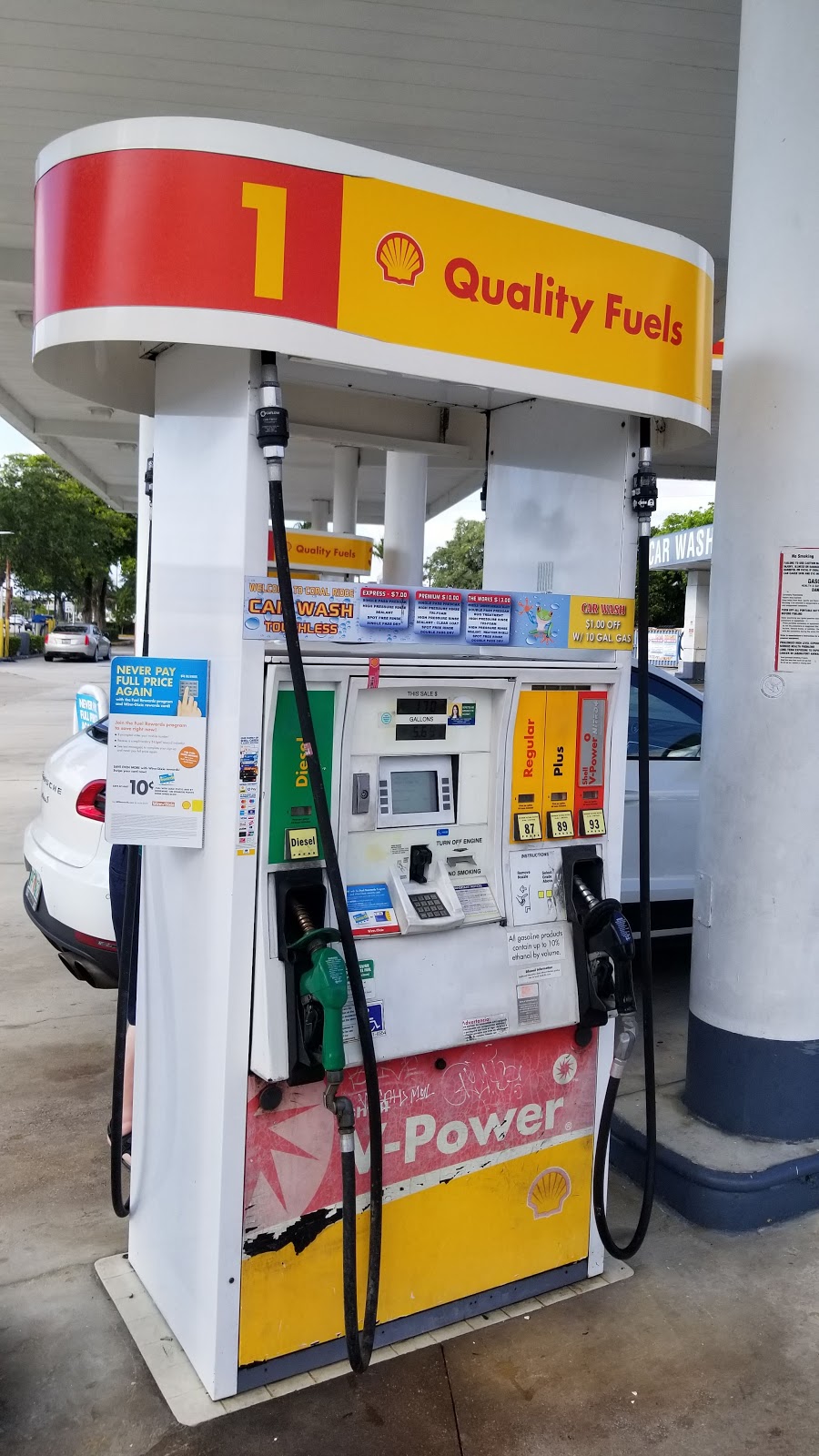 Shell | 1819 N Federal Hwy, Fort Lauderdale, FL 33305, USA | Phone: (954) 561-6554