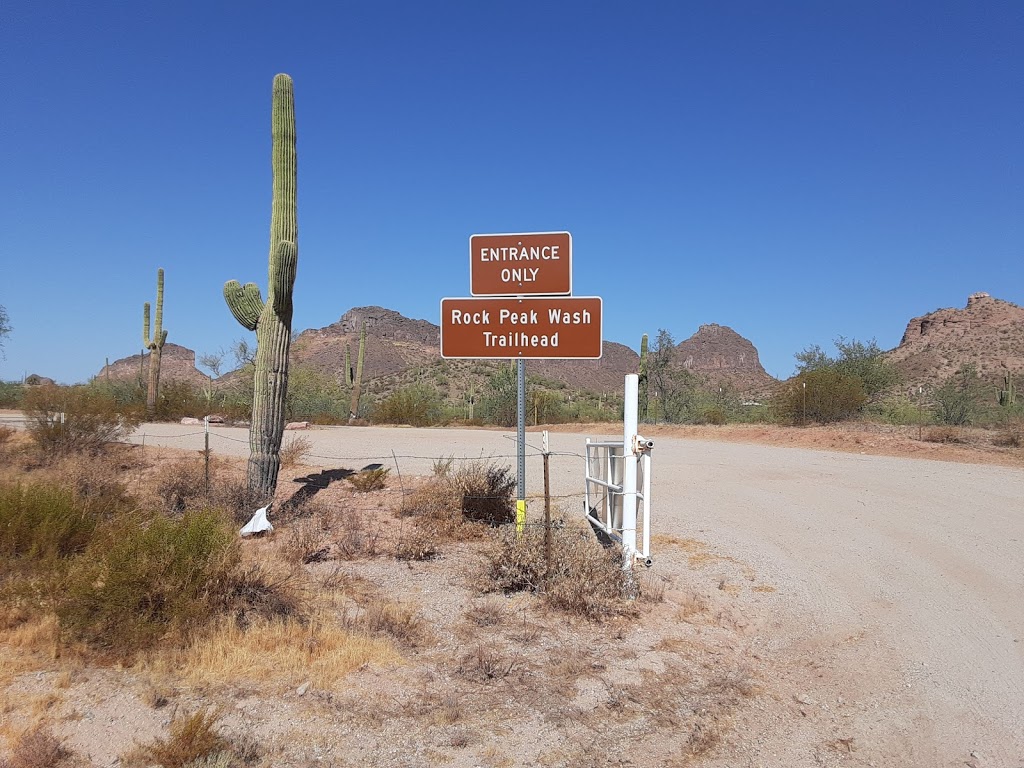 Rock Peak Wash Trailhead | Queen Creek, AZ 85142, USA | Phone: (480) 655-5554