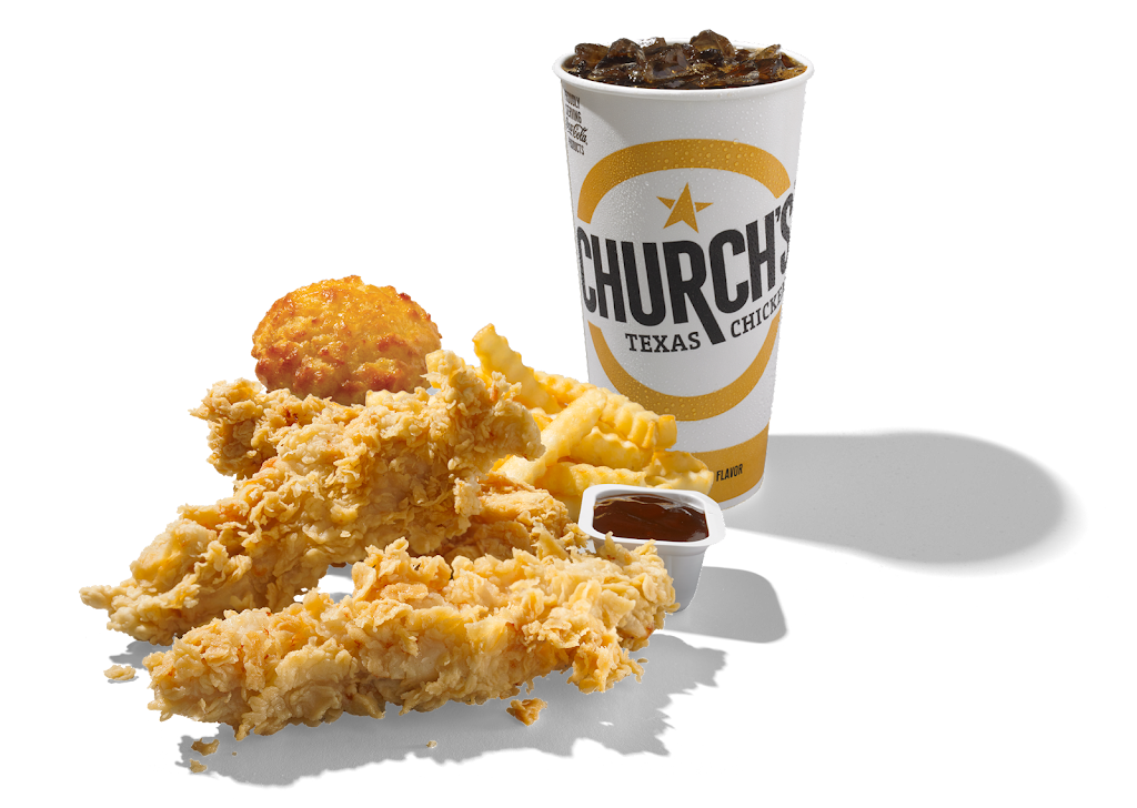 Churchs Texas Chicken | 3605 Western Center Blvd, Fort Worth, TX 76137, USA | Phone: (817) 306-5555