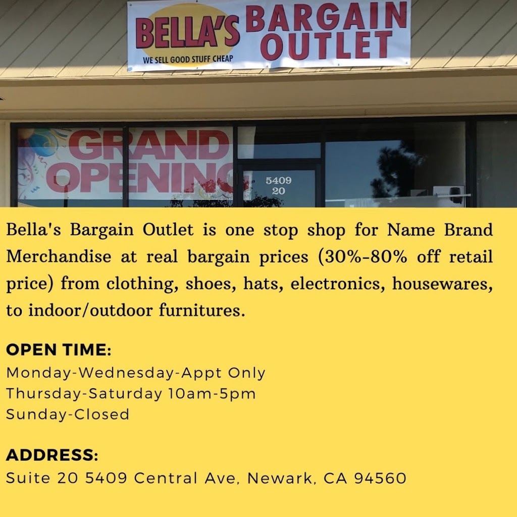 Bellas Bargain Outlet | 33429 Western Ave, Union City, CA 94587, USA | Phone: (510) 557-2582